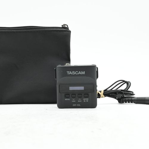 thumbnail-0 for Tascam DR-10L Micro Portable Audio Recorder with Lavalier Microphone