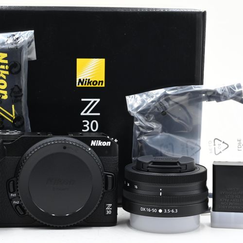 thumbnail-0 for Nikon Z 30 DX-Format 20.9MP Mirrorless Camera Kit w/ 16-50mm Zoom Lens