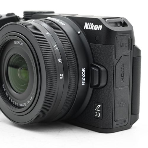 thumbnail-2 for Nikon Z 30 DX-Format 20.9MP Mirrorless Camera Kit w/ 16-50mm Zoom Lens