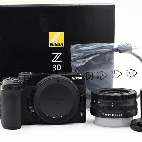 thumbnail-0 for Nikon Z 30 DX-Format 20.9MP Mirrorless Camera Kit w/ 16-50mm Zoom Lens