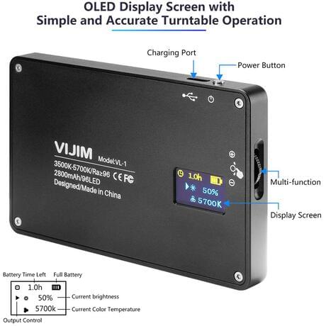 thumbnail-3 for VIJIM VL-1 Bi-Color LED Pocket Light