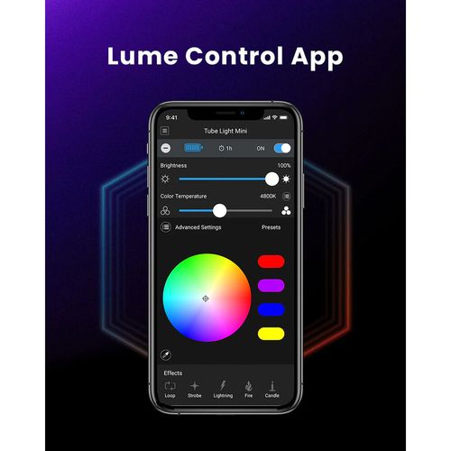 thumbnail-5 for Lume Cube XL RGB LED Tube Light (4')