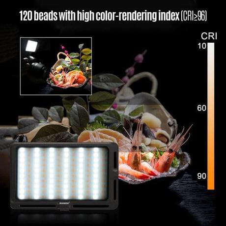 thumbnail-6 for Mamen LED-120B Bi-Color LED Pocket Light