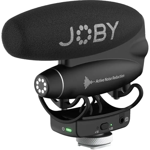 thumbnail-1 for JOBY Wavo PRO Hybrid Analog/USB Camera-Mount Shotgun Microphone