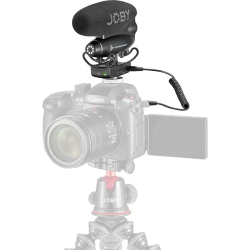 thumbnail-3 for JOBY Wavo PRO Hybrid Analog/USB Camera-Mount Shotgun Microphone