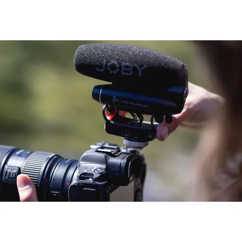 thumbnail-8 for JOBY Wavo PRO Hybrid Analog/USB Camera-Mount Shotgun Microphone