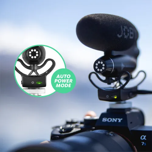 thumbnail-9 for JOBY Wavo PRO Hybrid Analog/USB Camera-Mount Shotgun Microphone