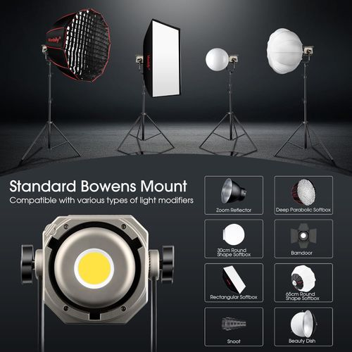 thumbnail-4 for Manbily CFL-200Bi 200W Bi-Color Continuous LED Light 