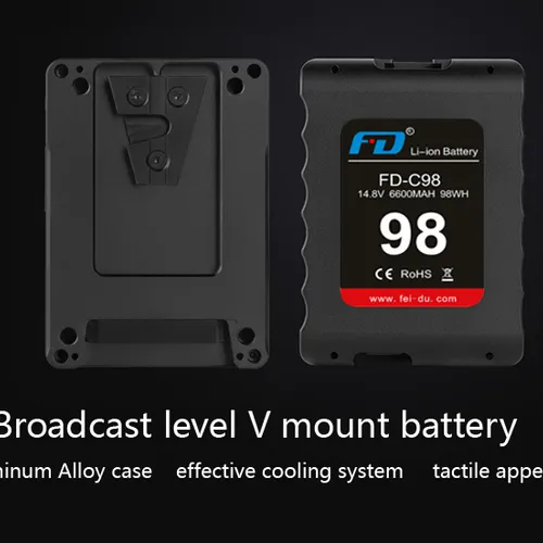 thumbnail-2 for Fei-Du FD-C98 98Wh Smart V-Mount Battery