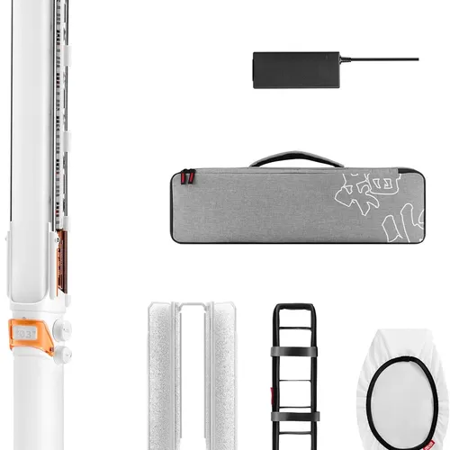 thumbnail-6 for Zhiyun V60 60W Bi-Color Handheld Wand Light Combo Kit (White)