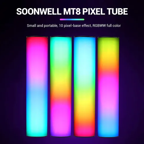 thumbnail-2 for Soonwell MT8 RGB Pixel Tube Light