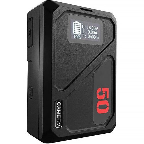 CAME-TV Mini 50C V-Mount Battery