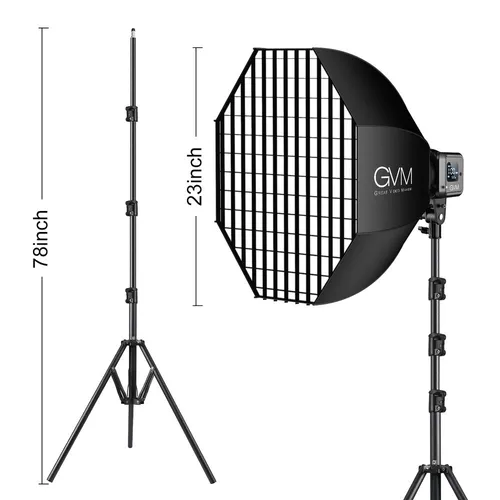thumbnail-8 for GVM SD80D Bi-Color LED Continuous Light Kit