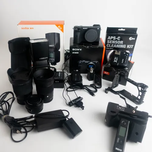 thumbnail-0 for The Ultimate Sony A6600 Mirrorless Camera Bundle 