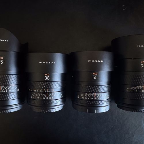 thumbnail-1 for Hasselblad X2D 100C Medium Format Kit – XCD 25mm, 38mm, 55mm, 90mm + 5 Batteries