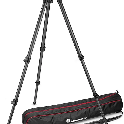 thumbnail-0 for Manfrotto Nitrotech N8 video head & 535 CF Single Leg