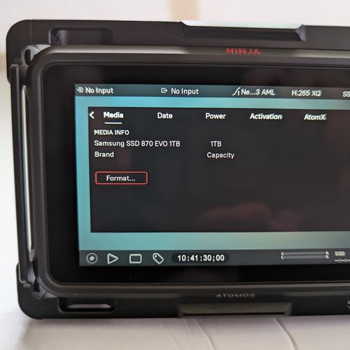 thumbnail-10 for Atomos Ninja V Monitor/Cage/1tb SSD/H.265 codec