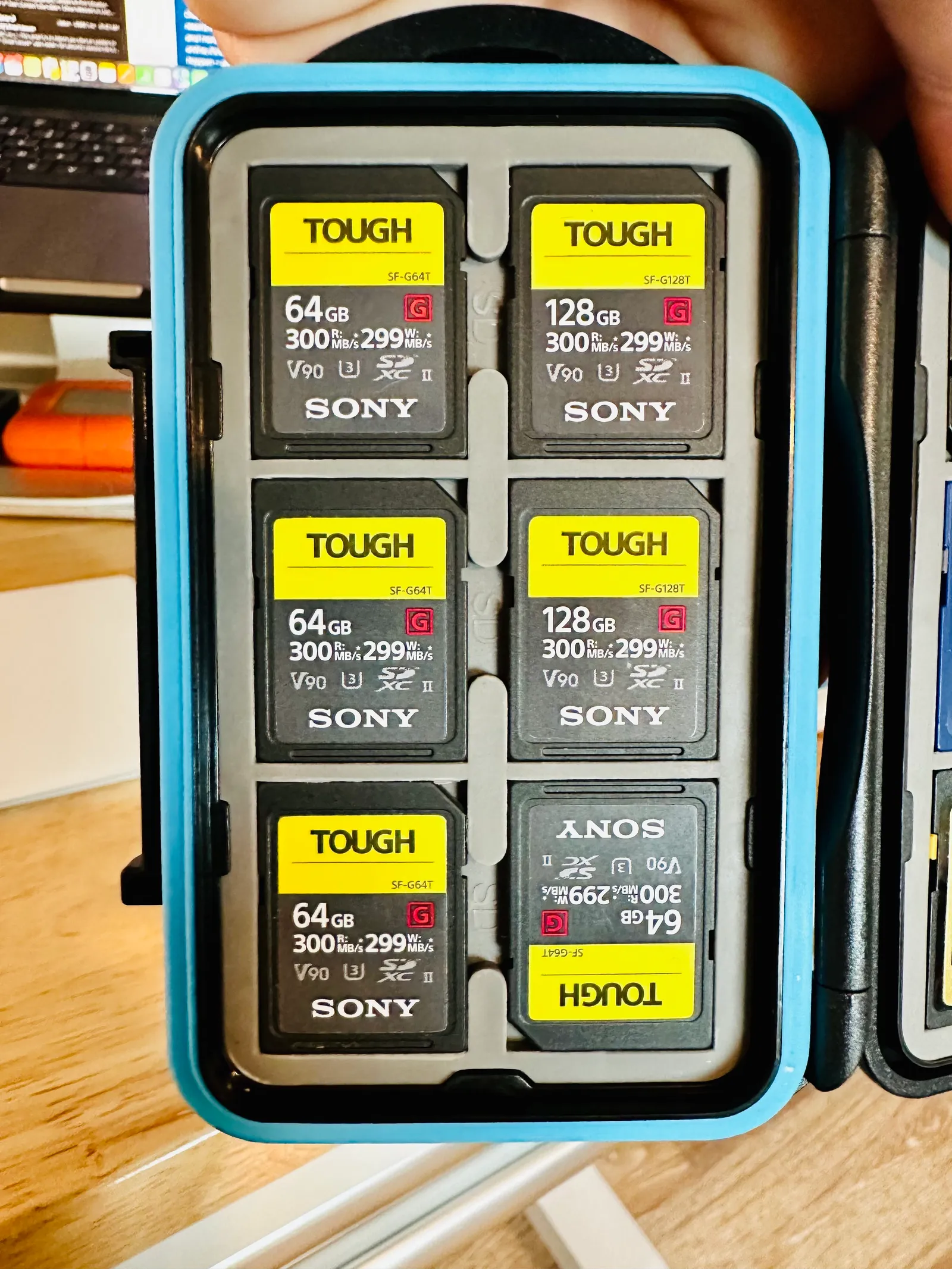 Sony TOUGH Series Class 10 V90 SDXC 64GB Memory Card