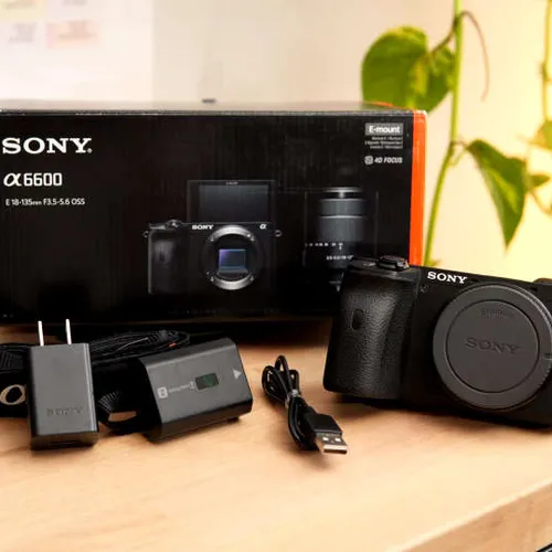 thumbnail-0 for Sony Alpha a6600 24.2MP Mirrorless Camera - Black