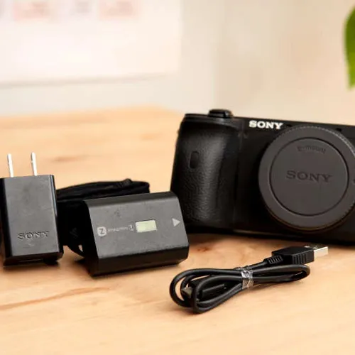 thumbnail-2 for Sony Alpha a6600 24.2MP Mirrorless Camera - Black