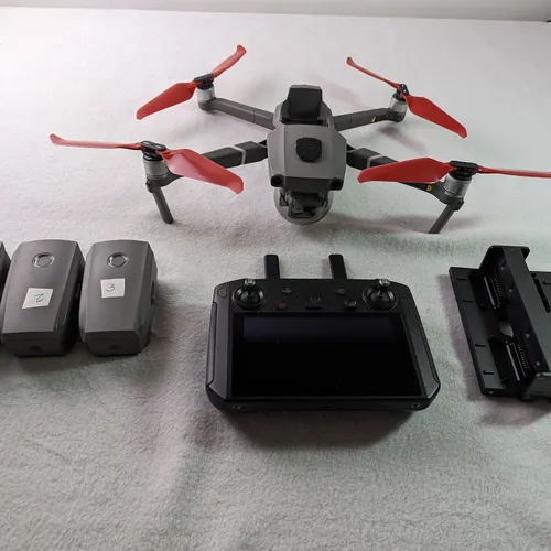 thumbnail-1 for DJI Mavic 2 Pro Drone With Smart Controller and Fly More Kit and Extras!