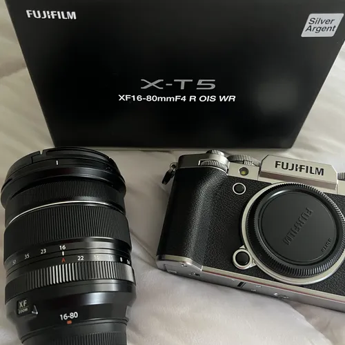 thumbnail-1 for Fujifilm X-T5 with X F16-80mm Lens Kit in Silver