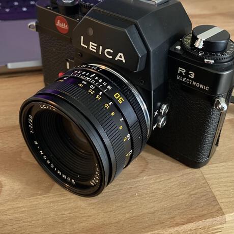 thumbnail-0 for Leica r3 & 50mm f2 summicron