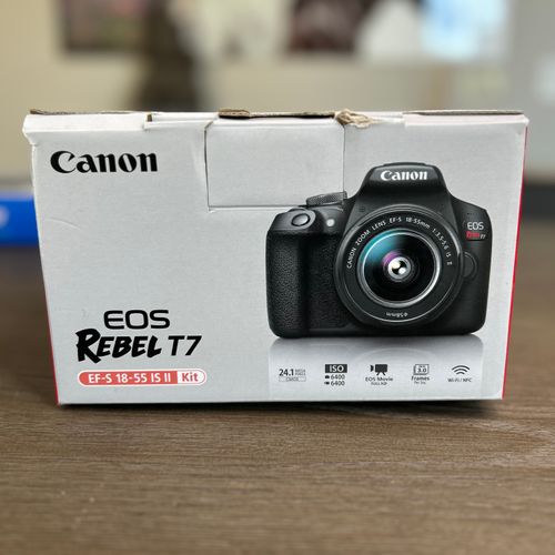 Canon EOS Rebel T7 DSLR Camera with 18-55mm Lens | Built-in Wi-Fi | 24.1 MP CMOS Sensor | DIGIC 4+ Image Processor and Full HD Videos 