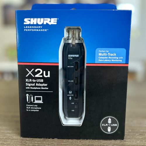 Shure x2u XLR to USB Signal Adapter