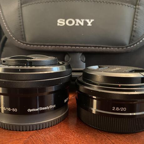 thumbnail-0 for Sony 20mm & Sony 16-50mm Lenses + Free Extras