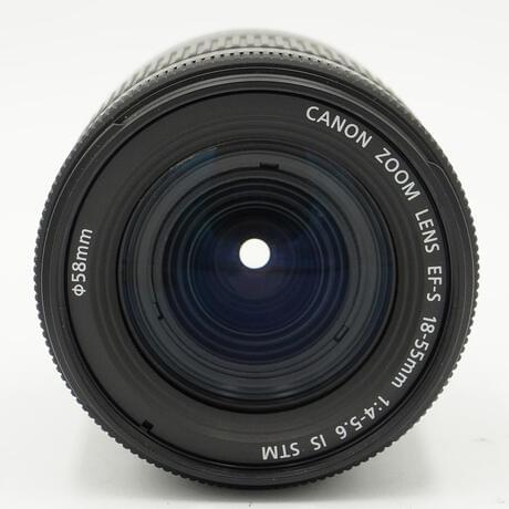 thumbnail-2 for Canon EF-S 18-55mm f/4-5.6 IS STM Lens w/ Caps