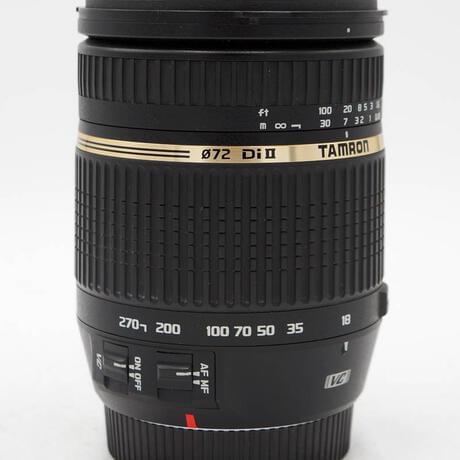 thumbnail-0 for Tamron B003 Di II 18-270mm f/3.5-6.3 VC f/ Canon EF-S Cameras w/ Caps