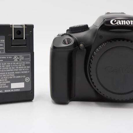 thumbnail-0 for Canon EOS Rebel T3 12.2 MP DSLR Body w/ Battery, Charger