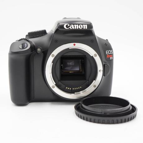 thumbnail-2 for Canon EOS Rebel T3 12.2 MP DSLR Body w/ Battery, Charger
