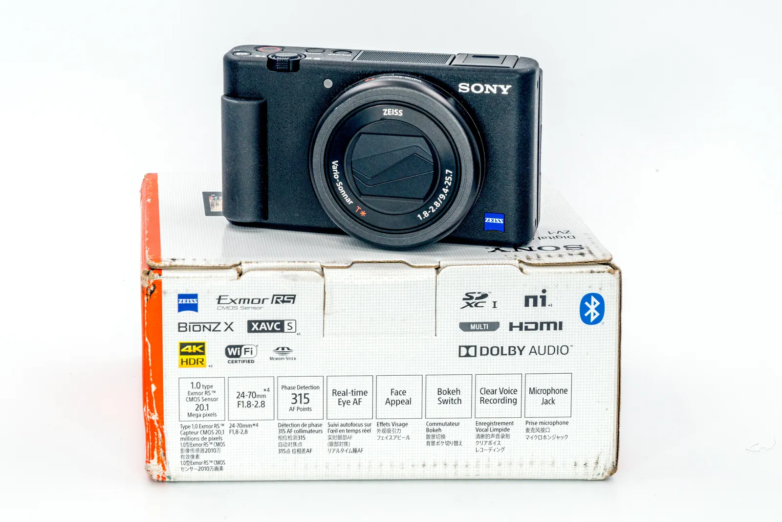 Sony ZV-1 Digital Camera for Content Creators, Vlogging and