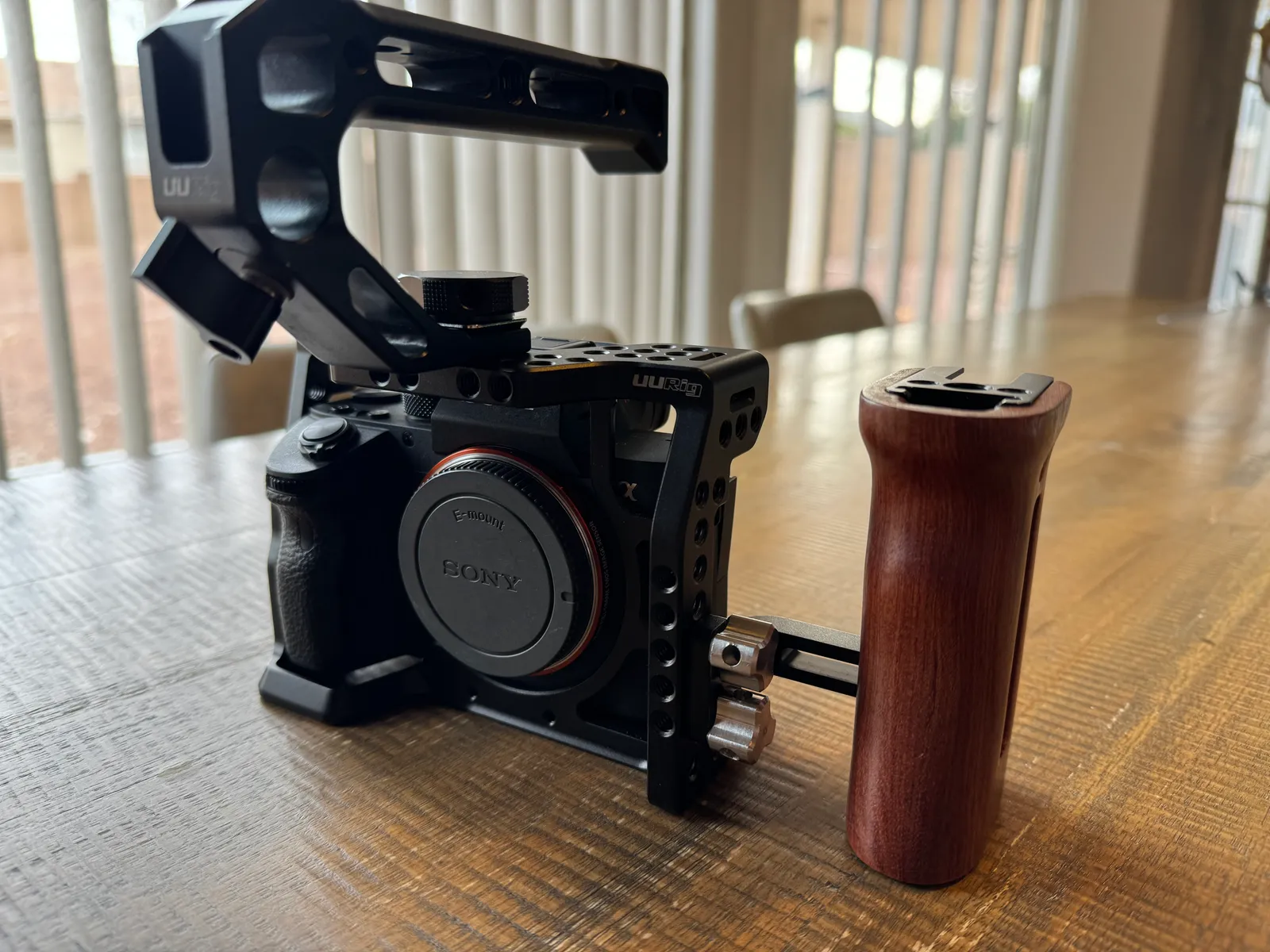 Sony A7iii with Cage and Side Handle