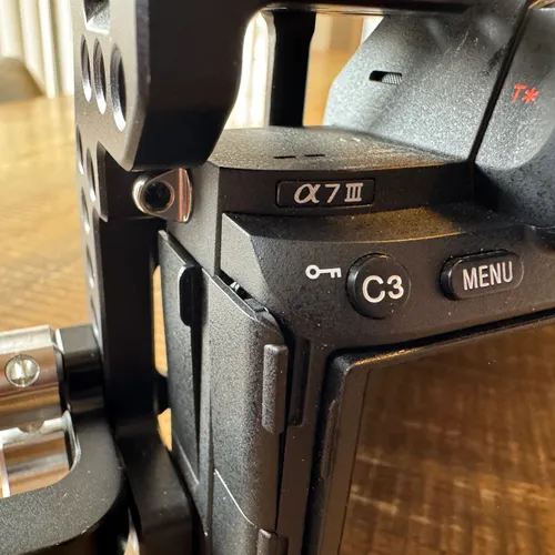 thumbnail-2 for Sony A7iii with Cage and Side Handle