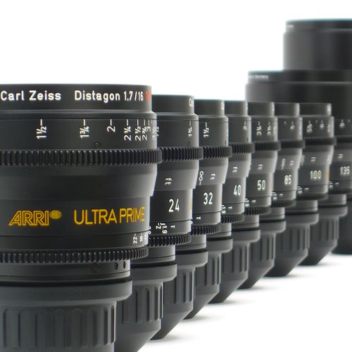 ARRI Zeiss Ultra Prime T1.9 35mm PL Mount 9-Lens Set