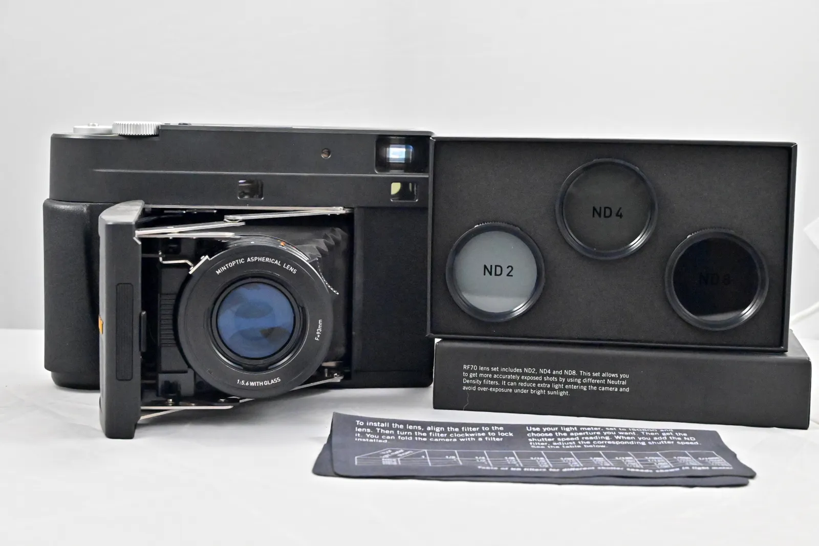 Mint InstantKon RF70 Camera with Lens Set (ND Filters) and Lens