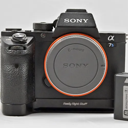 thumbnail-0 for Sony Alpha A7S II Full-Frame Mirrorless Camera with RRS Base Plate, Battery & Cap