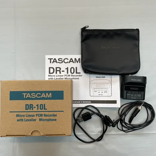 thumbnail-3 for Tascam DR-10L Micro Linear PCM Recorder with Lavalier Microphone - Black