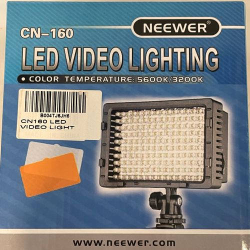 thumbnail-7 for NEEWER® 160 LED CN-160 Dimmable Ultra High Power Panel Digital Camera / Camcorder Video Light, LED Light compatible with Canon, Nikon, Pentax, Panasonic,SONY, Samsung and Olympus Digital SLR Cameras