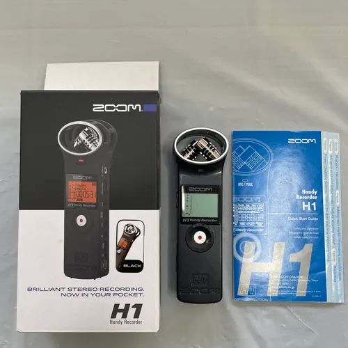 thumbnail-0 for Zoom H1 Handy Recorder and Accessories Pack