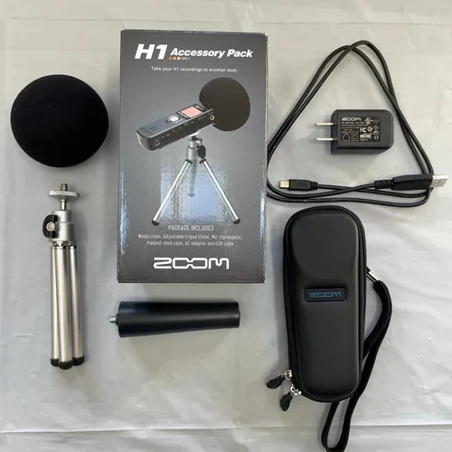 thumbnail-10 for Zoom H1 Handy Recorder and Accessories Pack