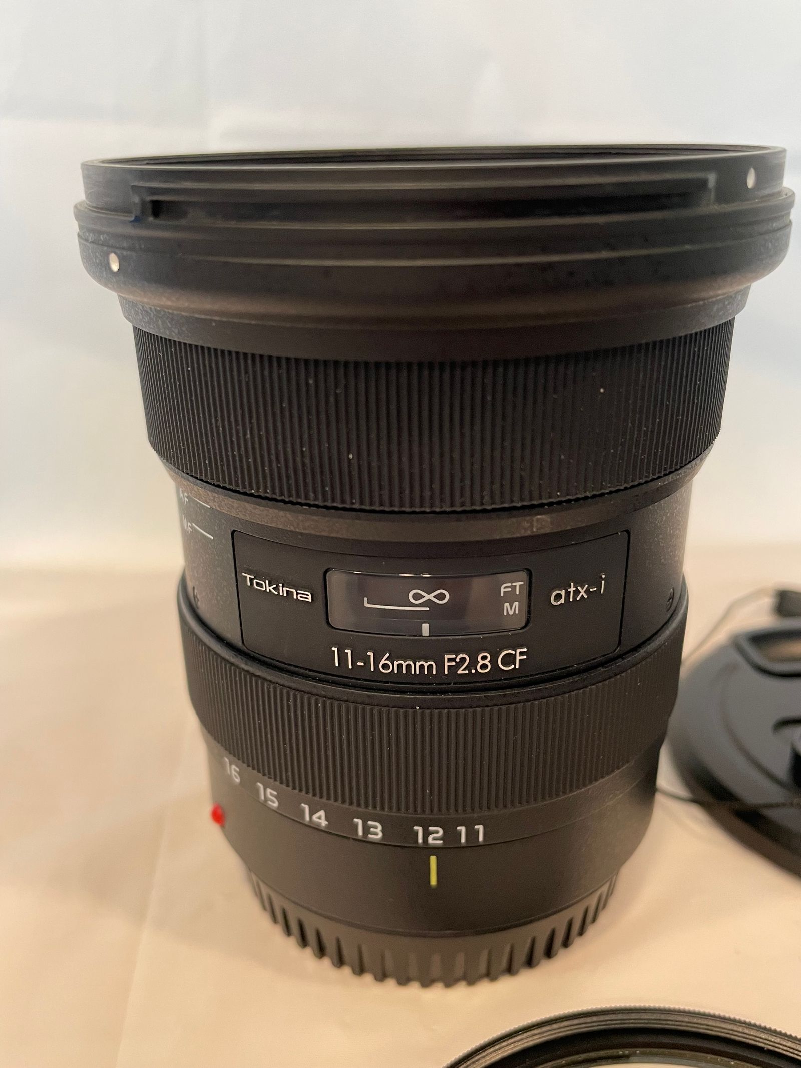 Tokina atx-i 11-16mm F2.8 CF for Canon EF mount APS-C