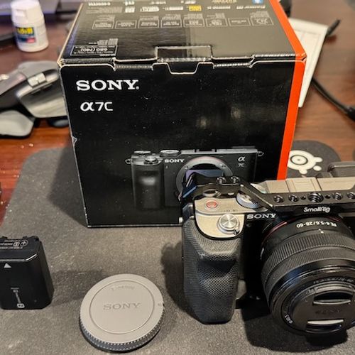 thumbnail-1 for Sony A7C Silver - w/ SEL2860 Kit Lens