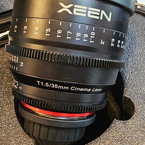 thumbnail-12 for 6PC Xeen Cinema Lens Kit w/Xeen Rolling Hard Case