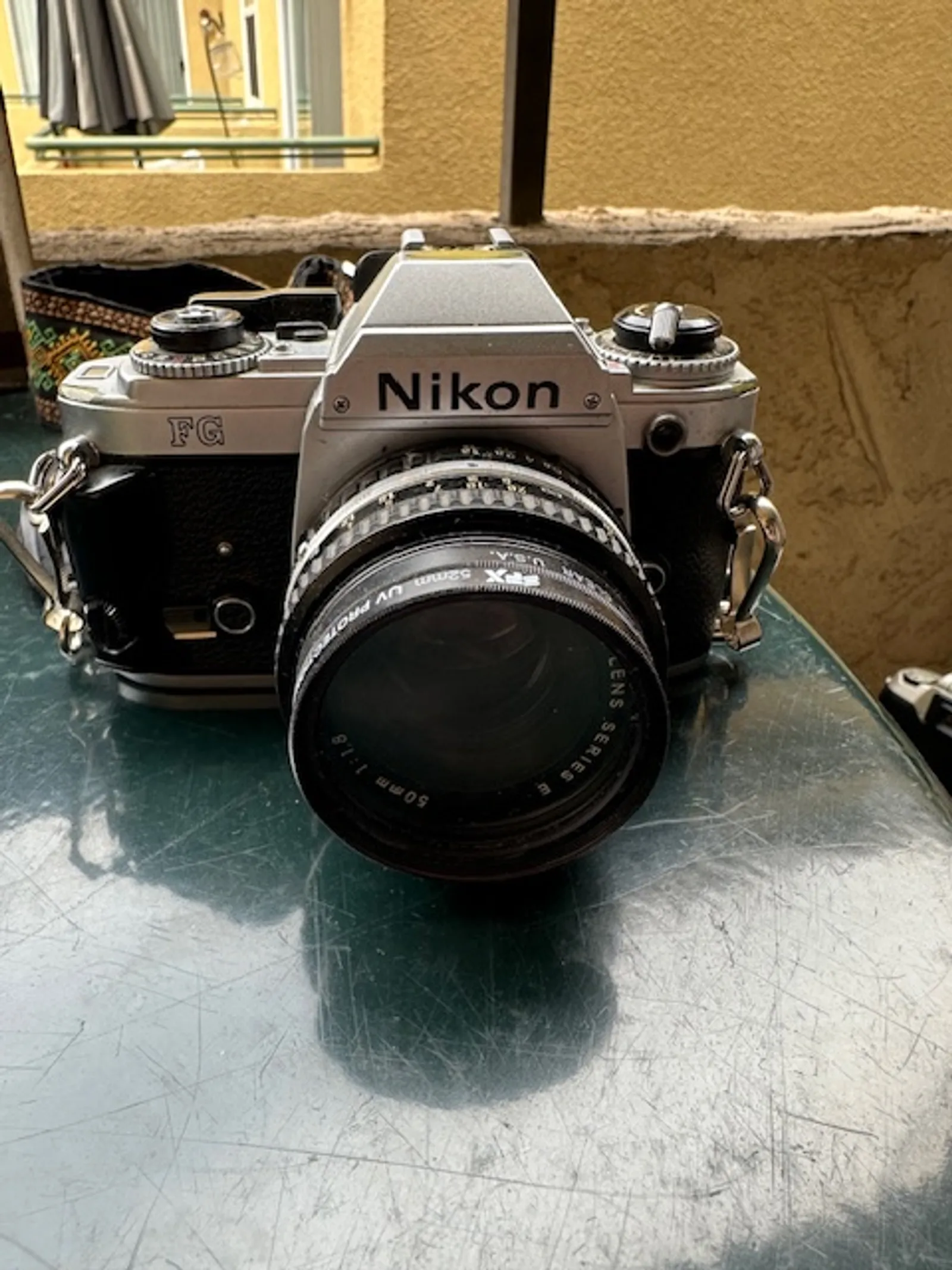 Nikon FG Film Camera with 50 mm, 1:1.8