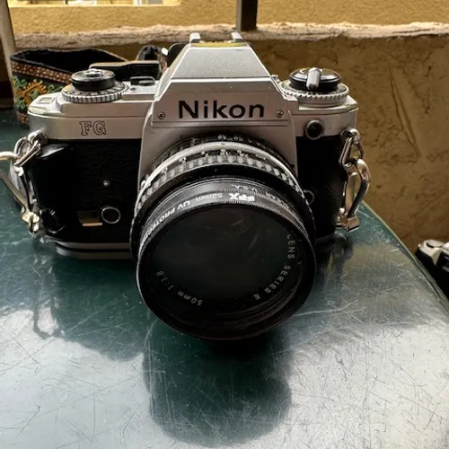 thumbnail-0 for Nikon FG Film Camera with 50 mm, 1:1.8