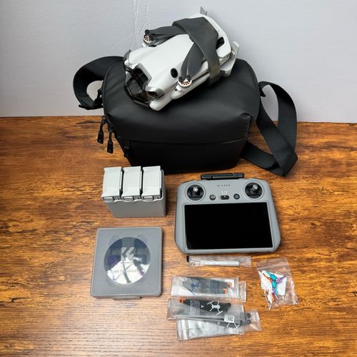 thumbnail-1 for DJI Mini 4 Pro Drone Fly More Combo with RC 2 Controller